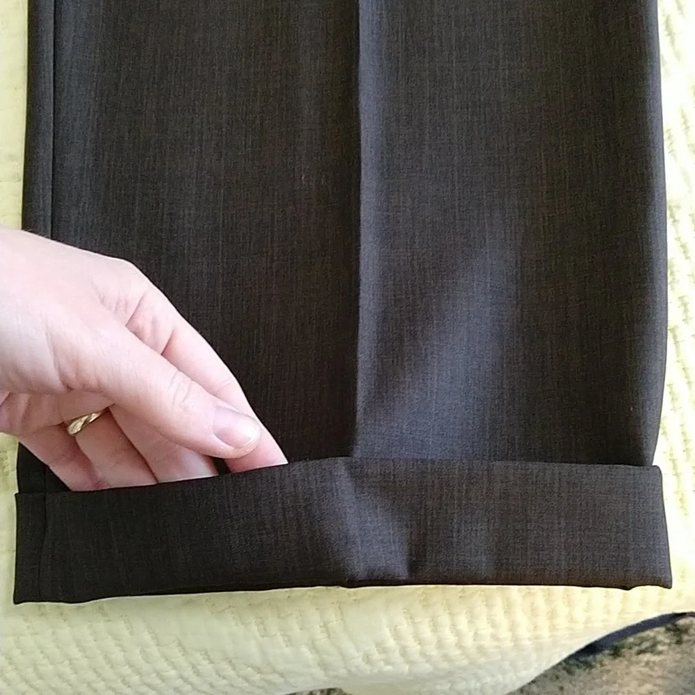 Vintage J. Ferrar Suit Dark Brown 44S